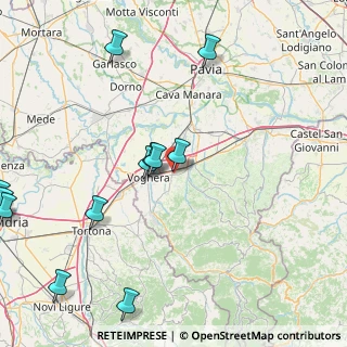 Mappa Centro Commerciale Iper, 27054 Montebello della Battaglia PV, Italia (27.63)