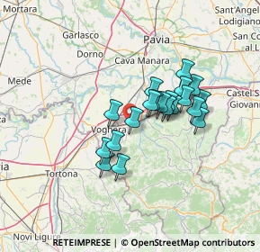 Mappa Centro Commerciale Iper, 27054 Montebello della Battaglia PV, Italia (10.3555)