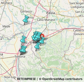 Mappa Centro Commerciale Iper, 27054 Montebello della Battaglia PV, Italia (10.27308)