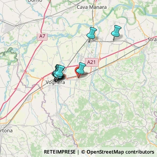 Mappa Centro Commerciale Montebello, 27054 Montebello della Battaglia PV, Italia (5.46818)
