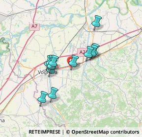 Mappa Centro Commerciale Iper, 27054 Montebello della Battaglia PV, Italia (5.67333)