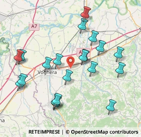 Mappa Centro Commerciale Montebello, 27054 Montebello della Battaglia PV, Italia (8.348)
