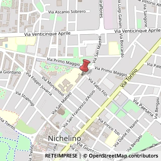 Mappa Via San Matteo, 19, 10042 Nichelino, Torino (Piemonte)