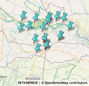 Mappa Via Fratelli Rosselli, 46020 Villa Poma MN, Italia (6.28111)