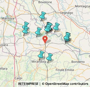 Mappa Via Fratelli Rosselli, 46020 Villa Poma MN, Italia (11.44333)