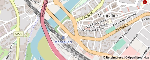 Mappa Moncalieri