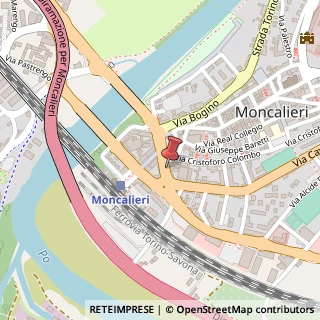 Mappa Via Cavour, 3, 10024 Moncalieri, Torino (Piemonte)