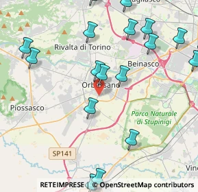 Mappa Via Pietro Nenni, 10043 Orbassano TO, Italia (5.5835)