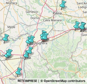 Mappa Strada Braide, 27058 Voghera PV, Italia (18.87533)