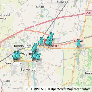 Mappa Strada Braide, 27058 Voghera PV, Italia (1.72154)