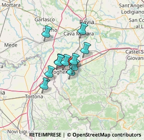 Mappa Via Ing. Mazza, 27054 Montebello della Battaglia PV, Italia (8.24182)