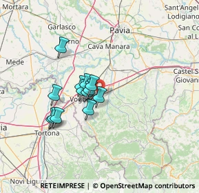 Mappa Via Domenico Mazza, 27054 Montebello della Battaglia PV, Italia (10.20615)