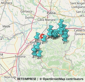 Mappa Via Domenico Mazza, 27054 Montebello della Battaglia PV, Italia (10.396)