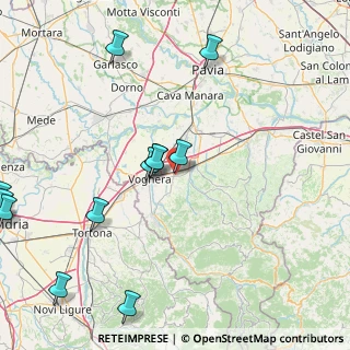 Mappa Via Ing. Mazza, 27054 Montebello della Battaglia PV, Italia (26.34176)