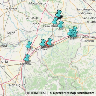 Mappa Via Ing. Mazza, 27054 Montebello della Battaglia PV, Italia (16.187)