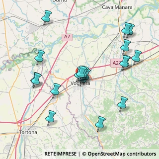 Mappa Via Gasometro, 27058 Voghera PV, Italia (8.0625)