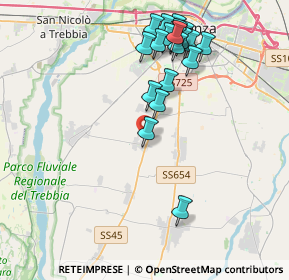 Mappa Via Giuseppe Zanaboni, 29122 Piacenza PC, Italia (4.114)