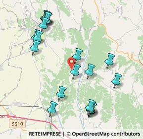 Mappa Via Gaià, 14014 Capriglio AT, Italia (4.5655)