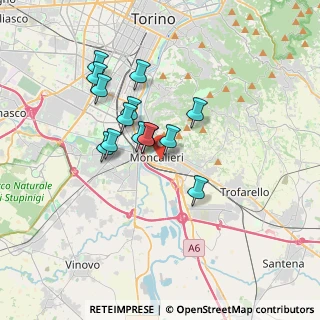 Mappa , 10024 Moncalieri TO, Italia (2.81786)