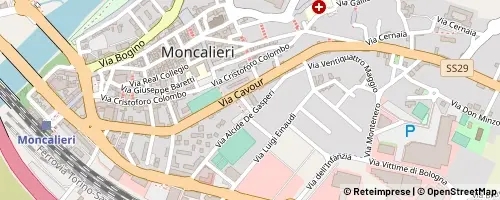 Mappa Moncalieri