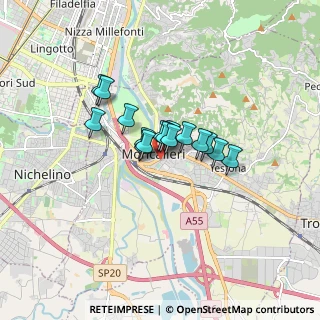 Mappa , 10024 Moncalieri TO, Italia (1.00125)