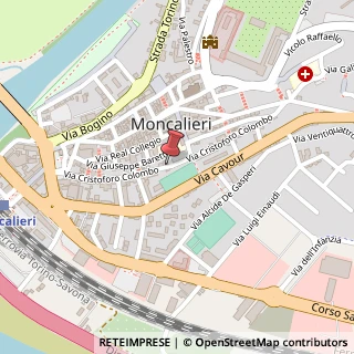 Mappa Via Cristoforo Colombo, 17A, 10024 Moncalieri, Torino (Piemonte)