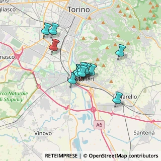 Mappa Via Camillo Benso Conte di Cavour, 10024 Moncalieri TO, Italia (2.12214)