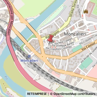 Mappa Via Real Collegio, 6, 10024 Moncalieri TO, Italia, 10024 Moncalieri, Torino (Piemonte)