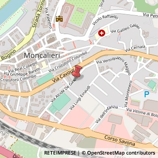 Mappa 10024 Moncalieri TO, Italia, 10024 Moncalieri, Torino (Piemonte)