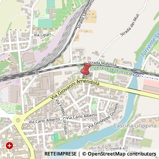 Mappa Via Giovanni Amendola, 27058 Voghera, Pavia (Lombardia)