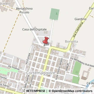 Mappa Via Morlenzo, 5, 29016 Cortemaggiore, Piacenza (Emilia Romagna)