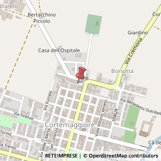 Mappa Piazza Cinquecentenario, 1a, 29016 Cortemaggiore, Piacenza (Emilia Romagna)