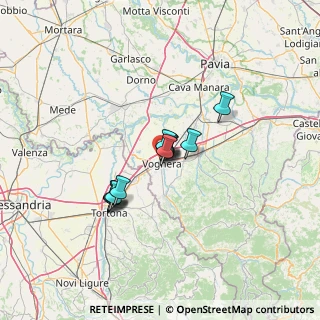 Mappa Via Abruzzi, 27058 Voghera PV, Italia (8.54083)