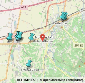 Mappa Via Camillo Benso Cavour, 27054 Montebello della Battaglia PV, Italia (2.46)