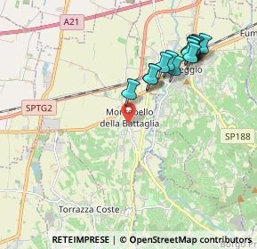 Mappa Via Camillo Benso Cavour, 27054 Montebello della Battaglia PV, Italia (2.00077)