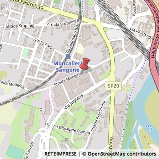 Mappa Via Bistolfi, 71, 10040 Moncalieri, Torino (Piemonte)