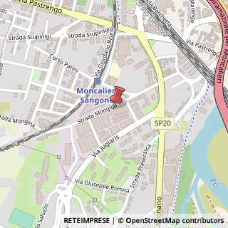 Mappa Strada Mongina, 915, 10024 Moncalieri, Torino (Piemonte)