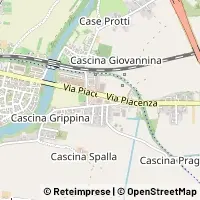 Mapa Voghera
