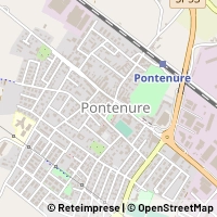 Mapa Pontenure