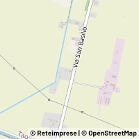 Mapa Taglio di Po
