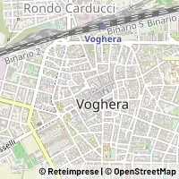 Karte Voghera