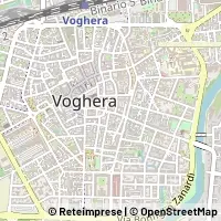 Kaart Voghera