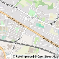 Mapa Moncalieri