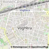 Kaart Voghera