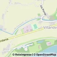 Mapa Villanova Marchesana