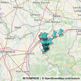 Mappa Via Vittorio Nassano, 27058 Voghera PV, Italia (7.79412)