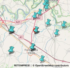 Mappa Via Cavour, 29016 Cortemaggiore PC, Italia (9.4995)