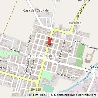 Mappa Via Cavour,  14, 29016 Cortemaggiore, Piacenza (Emilia Romagna)