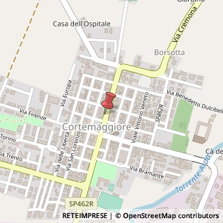 Mappa Via Cavour, 1, 29016 Cortemaggiore, Piacenza (Emilia Romagna)