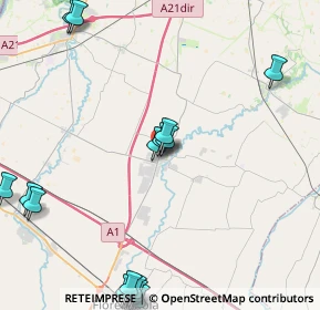 Mappa Via Giuseppe Manfredi, 29016 Cortemaggiore PC, Italia (6.14)